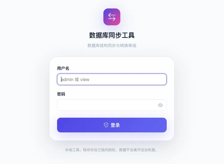 登录页面截图